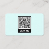 Ontwerp uw eigen QR-code Visitekaartje Kies kleur (Achterkant)