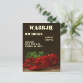 Ontwerp uw eigen QSL HAM-radiooperator op het wild Briefkaart (Staand voorkant)