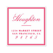 Ontwerp uw eigen retouradres voor de aangepaste fa  zelfinktende stempel (Design)