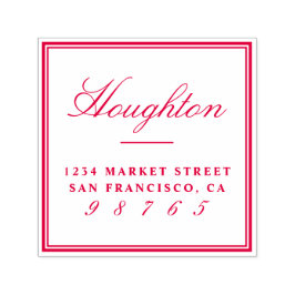 Ontwerp uw eigen retouradres voor de aangepaste fa  zelfinktende stempel