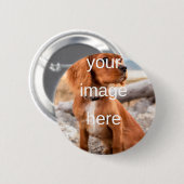 ONTWERP UW EIGEN RONDE BUTTON 5,7 CM (Voorkant /achterkant)