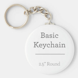 Ontwerp uw eigen ronde foto-Sleutelhanger Sleutelhanger