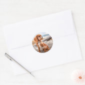 ONTWERP UW EIGEN RONDE STICKER (Envelop)