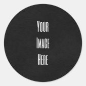 Ontwerp uw eigen ronde sticker (Voorkant)