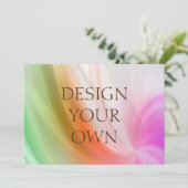 Ontwerp uw eigen save the date (Staand voorkant)