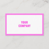 Ontwerp uw eigen sjabloon voor promotionele visite visitekaartje (Achterkant)