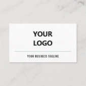 Ontwerp uw eigen sjabloon voor promotionele visite visitekaartje (Achterkant)