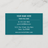 Ontwerp uw eigen sjabloon voor promotionele visite visitekaartje (Voorkant)