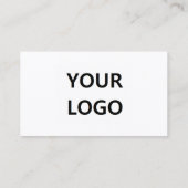 Ontwerp uw eigen sjabloon voor promotionele visite visitekaartje (Achterkant)