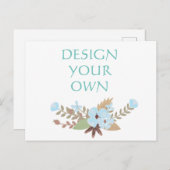 Ontwerp uw eigen sparen de aankondiging van de Dat (Voorkant / Achterkant)