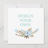 Ontwerp uw eigen sparen de aankondiging van de Dat (Voorkant)