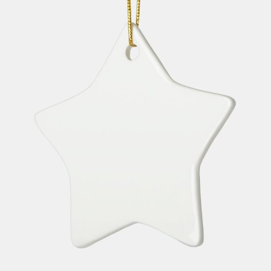 Ontwerp uw eigen Star-versiering Keramisch Ornament (Links)