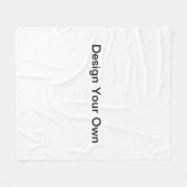 Ontwerp uw eigen tapeset fleece deken (Voorkant (Horizontaal))