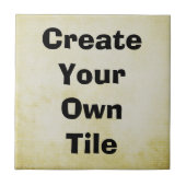 Ontwerp uw eigen tegeltje (Voorkant)