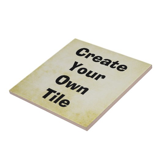 Ontwerp uw eigen tegeltje (Zijkant)