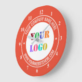 Ontwerp uw eigen tekst bedrijf Logo klok Sjabloon (Hoek)