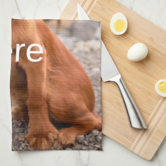 ONTWERP UW EIGEN THEEDOEK (Quarter Fold)