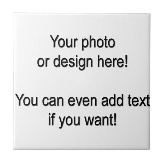 Ontwerp uw eigen TILES! Tegeltje (Voorkant)