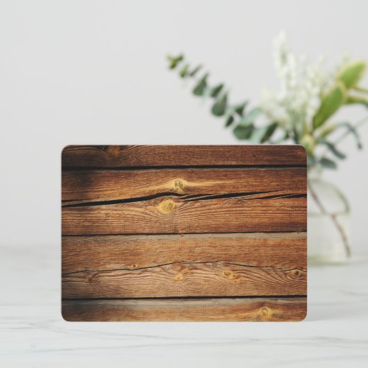 Ontwerp uw eigen uitvindingen met bijtend hout kaart (Staand voorkant)