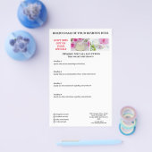 Ontwerp uw eigen vier foto's die u kunt verkopen flyer (Enkel)