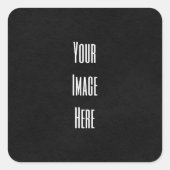 Ontwerp uw eigen vierkante sticker (Voorkant)