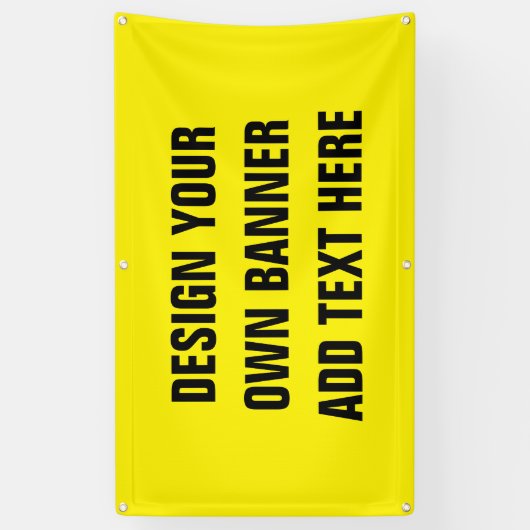 Ontwerp uw eigen vinylbannerteken voor afdrukken spandoek (Verticaal)