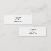 Ontwerp Uw Eigen Visitekaartje (Voorkant / Achterkant)