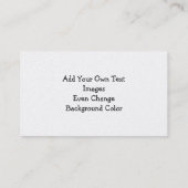 Ontwerp uw eigen Visitekaartje (Achterkant)