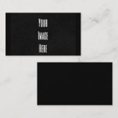 Ontwerp uw eigen visitekaartje (Voorkant / Achterkant)