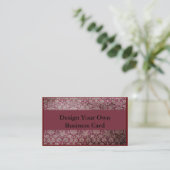 Ontwerp uw eigen Visitekaartje (Staand voorkant)