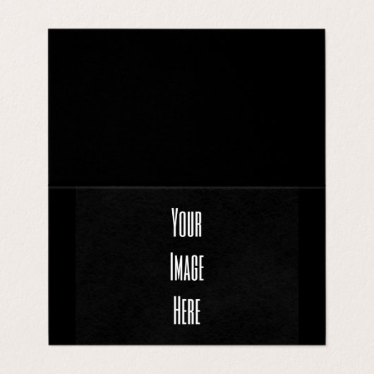 Ontwerp uw eigen Visitekaartje (Buitenkant ongevouwen)