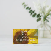 Ontwerp uw eigen Visitekaartje (Staand voorkant)