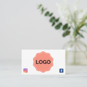 Ontwerp uw eigen visitekaartje (Staand voorkant)