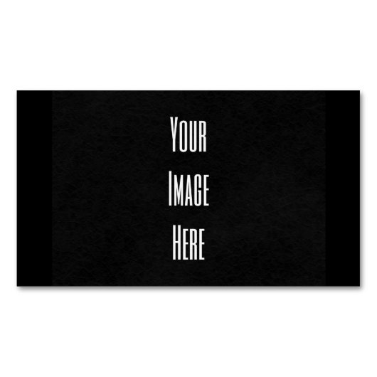 Ontwerp uw eigen Visitekaartje Magnet Magnetisch Visitekaartje (Voorkant)