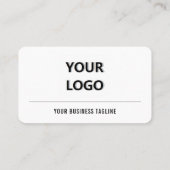 Ontwerp uw eigen visitekaartje met Logo (Achterkant)