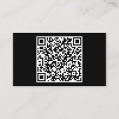 Ontwerp Uw eigen Visitekaartje van de QR-code (Achterkant)