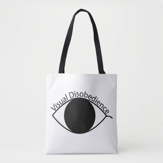 Ontwerp uw eigen Visual Disobedience Canvas tas! Tote Bag (Voorkant)