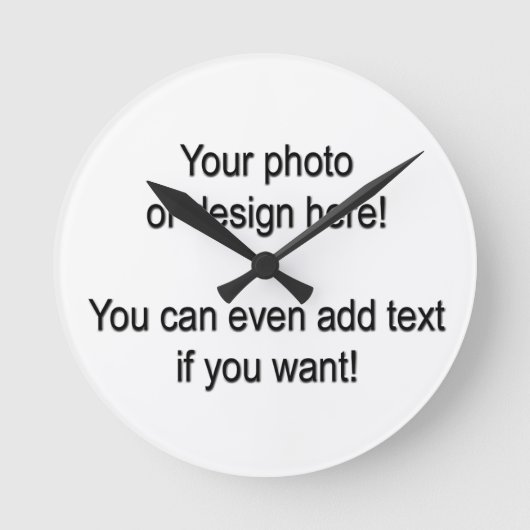Ontwerp uw eigen wandklok (Voorkant)