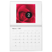 Ontwerp uw eigen witte fotokalender kalender (Feb 2027)