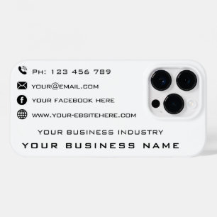 Ontwerp uw eigen zakelijke iPhone-hoesje Kies kleu Case-Mate iPhone 14 Pro Hoesje