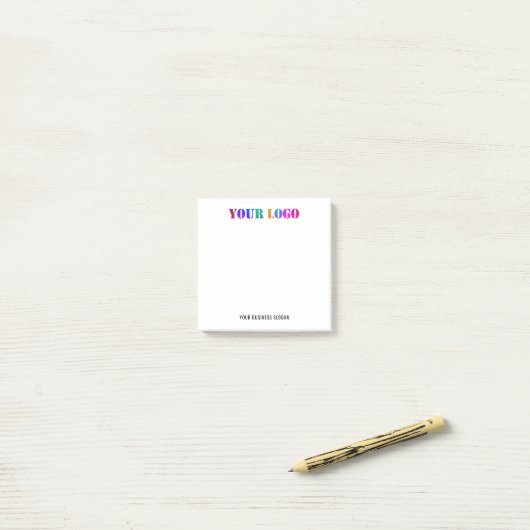 Ontwerp uw eigen zakelijke Post-it® notes-Sjabloon Notes (Op bureau)