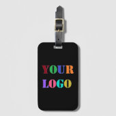 Ontwerp Uw Logo Gepersonaliseerde Bagage Label Voo (Voorkant (verticaal))