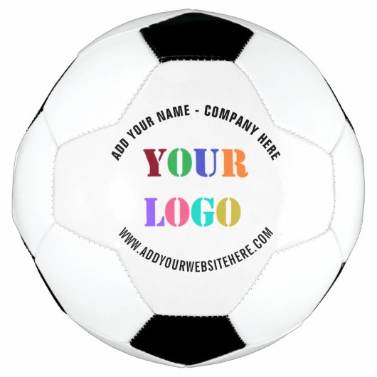 Ontwerp uw logo tekst merk voetbal voorbeeld (Voorkant)