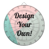 Ontwerp uw persoonlijke aangepaste cadeautjes dartbord (Voorkant)