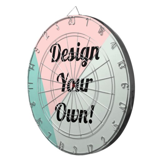 Ontwerp uw persoonlijke aangepaste cadeautjes dartbord (Voorkant Rechts)