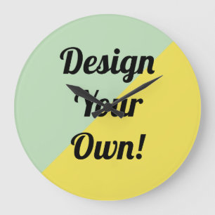 Ontwerp uw persoonlijke cadeautjes grote klok