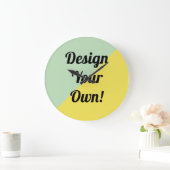 Ontwerp uw persoonlijke cadeautjes grote klok (Huis)