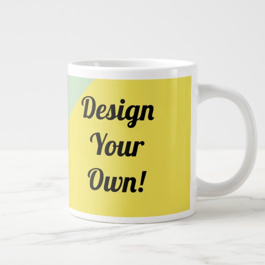 Ontwerp uw persoonlijke cadeautjes grote koffiekop (Rechts)