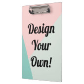 Ontwerp uw persoonlijke cadeautjes klembord (Links)