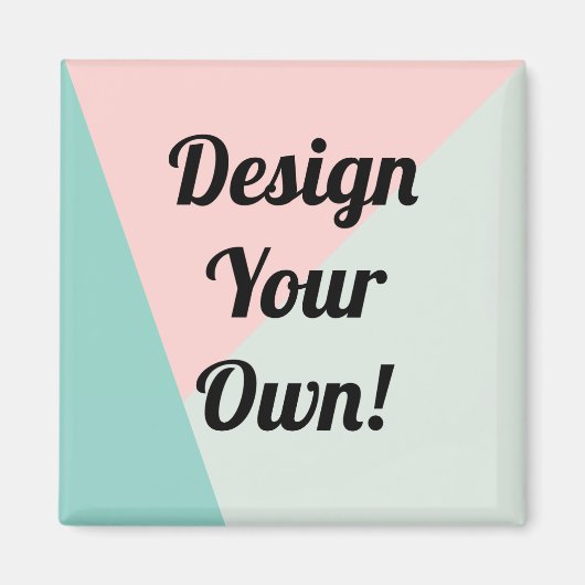 Ontwerp uw persoonlijke cadeautjes magneet (Voorkant)